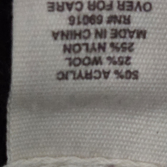 Ruff Hewn Brown Cable Knit Sweater Vest Tunic | Shawl Collar Short Sleeve MEDIUM - Picture 4 of 11